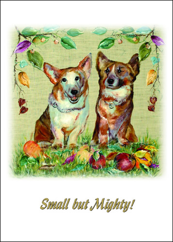 "Small but Mighty" Greeting Card