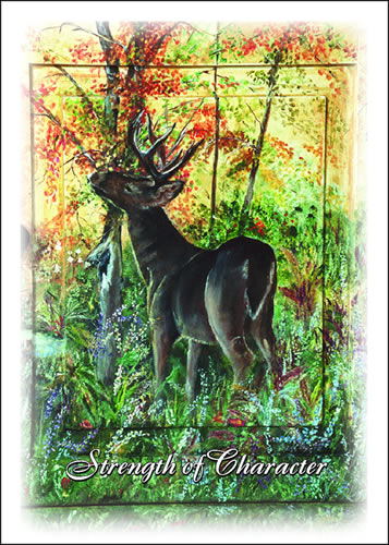 "Strength of Character" Greeting Card